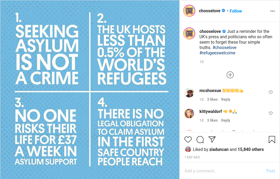 Image of instagram posts